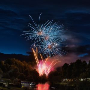 Robert Gwilliam captured a stunning set of pictures of the Shrewsbury Flower Show fireworks
