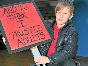 Supporting image for story: Protesters' street march over Ludlow youth centre plans