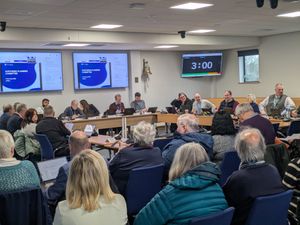 Many people attended the Northern Planning Committee on Tuesday, December 9, 2025. Picture: LDRS