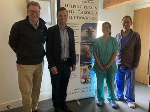 Supporting image for story: Pioneering business which has helped thousands of pets is visited by minister