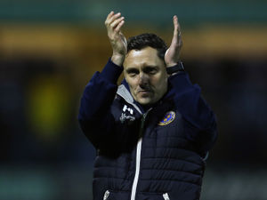Supporting image for story: Paul Hurst delighted to see Shrewsbury Town hit 50 point mark