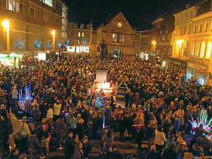 Supporting image for story: Shrewsbury late-night shopping kicking off with Christmas lights switch-on 