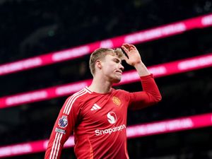 Supporting image for story: Rasmus Hojlund hungry for more goals after ending drought at Leicester