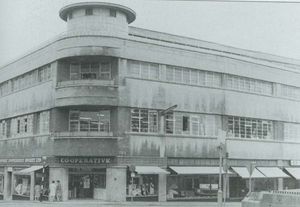 The improving co-operative store at the top of Dudley High Street in 1969