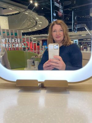 After a Beauty Concierge makeover at Selfridges in Birmingham