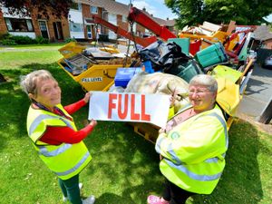 Supporting image for story: 50 skips filled up by Wolverhampton fly-tipping campaigners