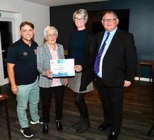 Cannock Cricket Club hosted the night and won an award of £1,000
