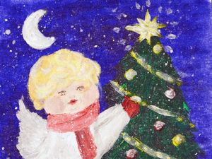 Supporting image for story: Ukrainian girl who fled conflict designs Scottish Secretary’s Christmas card