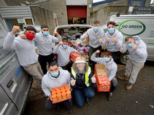 Supporting image for story: Bilston company donates to food bank