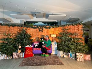 Santa's Elf and friend