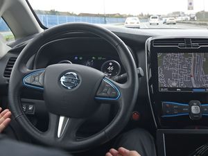Supporting image for story: Could driverless cars also double up as security cameras? Intel's CEO thinks so