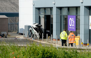 The crash happened at around 3.45am