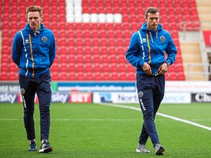 Supporting image for story: Shrewsbury at Wembley: Town’s Red duo have a Real date with destiny