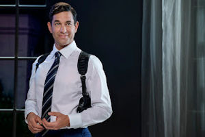 Adam as “The Bodyguard”,  Frank Farmer.