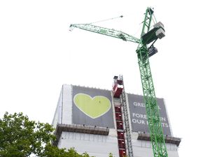 Supporting image for story: Two-year demolition process of Grenfell Tower begins