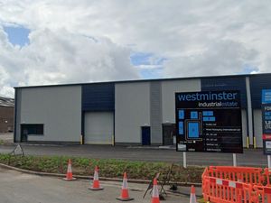 Supporting image for story: Fire crews force entry onto Black Country industrial estate after blaze starts in skip