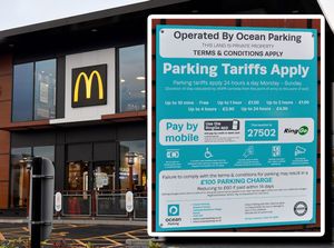 Small print warns cusotmer of changes to parking rules