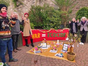 Supporting image for story: Anti-war demonstration in Oswestry