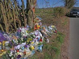 Scores of tributes have been placed at the scene of the tragedy.