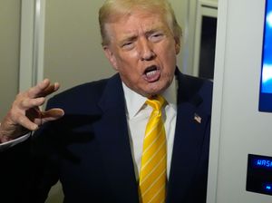 Supporting image for story: Trump says he will take legal action against the BBC over edited speech