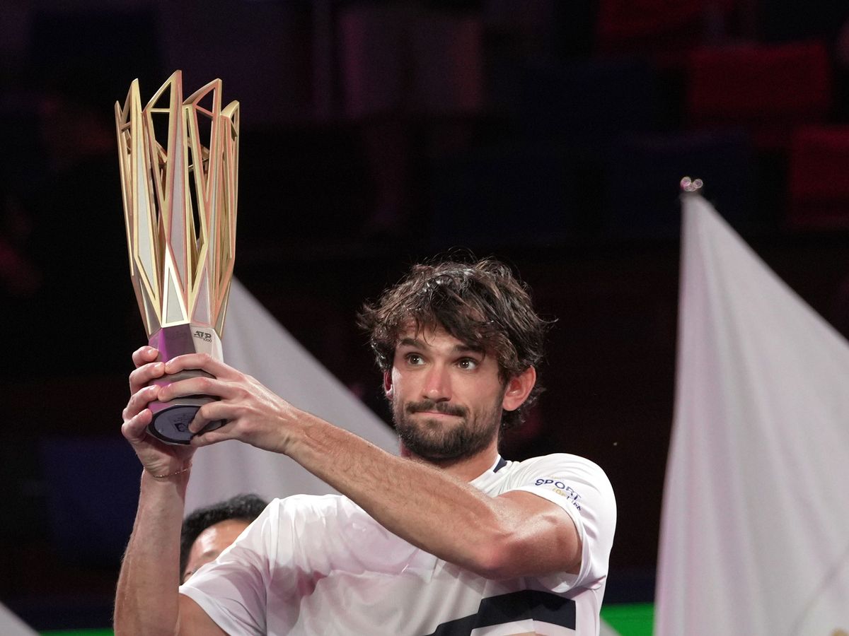 Valentin Vacherot beats cousin Arthur Rinderknech to win Shanghai Open
