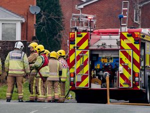 Supporting image for story: Firefighters called to blaze involving two skips at Telford industrial park in the early hours