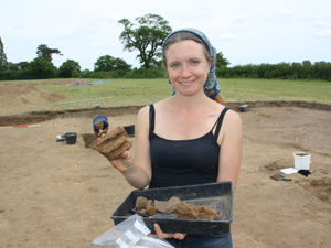 Supporting image for story: Rare Saxon hall find at Attingham excites the experts