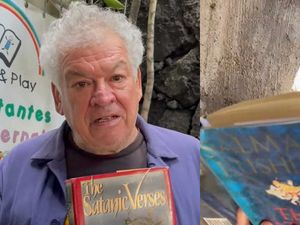 Supporting image for story: Fans of Sir Salman Rushdie from across the globe express solidarity on Twitter