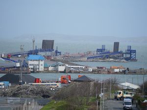 Supporting image for story: Part of Holyhead ferry port to reopen in January