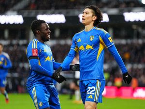 Supporting image for story: Leeds come from behind to beat Derby and reach FA Cup fourth round