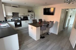 the open-plan kitchen and diner is a highlight of the house