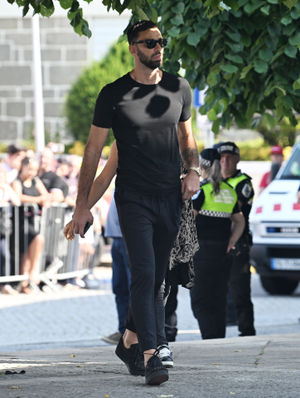 Portugal's Rui Patricio arrives at the funeral of Diogo Jota and Andre Silva being held at Igreja Matriz de Gondomar in the town of Gondomar near Porto. The Liverpool and Portugal forward died along with his younger brother Andre Silva in the accident in Zamora on Thursday morning. Picture date: Saturday July 5, 2025. PA Photo. Photo credit should read: PA Wire.