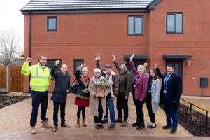 The Frith housing development in Shrewsbury welcomed its first new homeowners earlier this year.