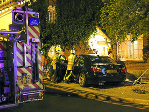 Supporting image for story: Lucky escape as car crashes into Wolverhampton home