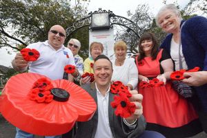 Two different patterns have been designed and more than 20 copies have been sent out to church groups and knitting clubs.