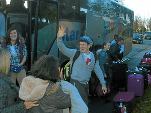 Supporting image for story: Shropshire pupils back home after Superstorm Sandy drama