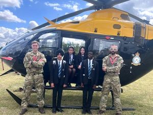 Supporting image for story: Flying visit from the RAF for Telford school's careers event