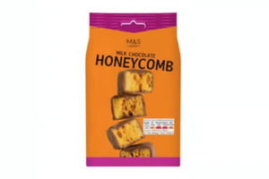 Marks & Spencer is recalling M&S Milk Chocolate Honeycomb because it may contain peanuts. | Food Standards Agency, Marks and Spencer