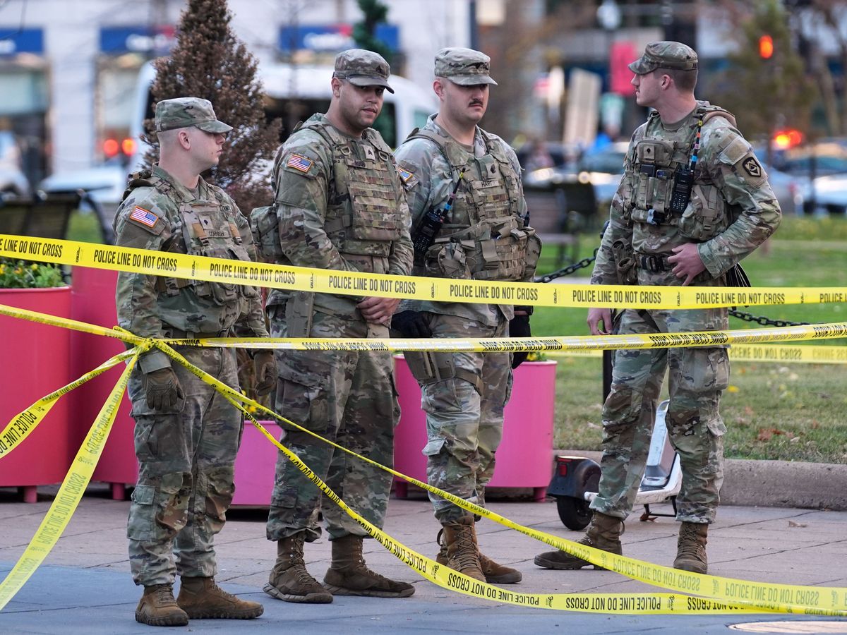 Two National Guard members killed in shooting near White House – state governor