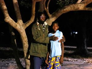 Supporting image for story: Nigerian children reunite with parents after being released from abduction