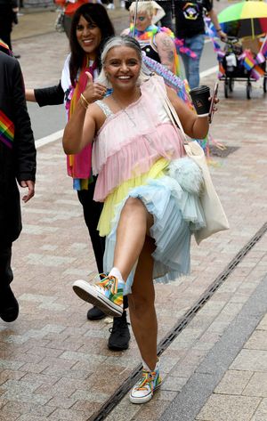 Legging it to Pride