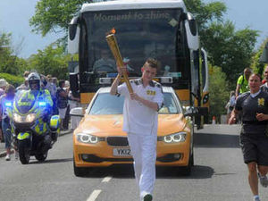 Supporting image for story: Leader: Olympic Torch fans out as Shropshire enjoys day in sun
