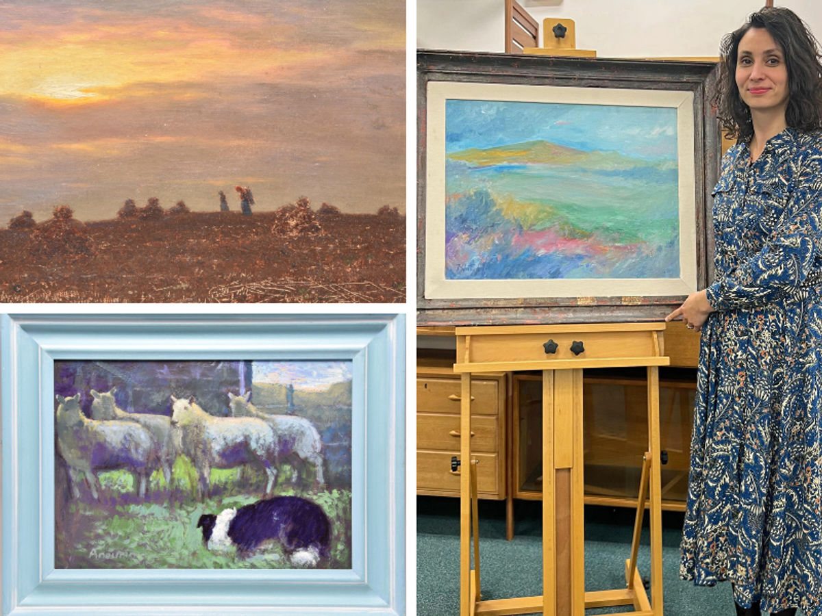 European landscape paintings sell for £7,000 apiece at Shrewsbury art auction