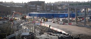 Work has come to a halt at the Midland Metropolitan Hospital site, and it could be weeks or longer before it starts up again