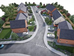 Supporting image for story: 'A sustainable future': Work starts on new homes for rural Shropshire village