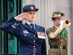 Supporting image for story: Anzac Day pride for Market Drayton woman down under