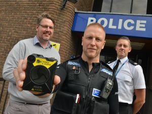 Supporting image for story: West Mercia Police body cameras labelled a success as thousands of clips used as evidence
