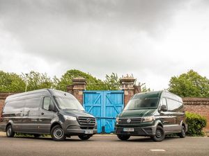 Supporting image for story: Twin test: Mercedes-Benz Sprinter v Volkswagen Crafter