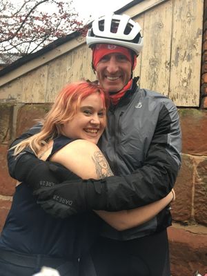 Gareth Thomas and Courtney Gregg