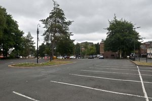 Empty spaces at Broad Street car park in Wolverhampton